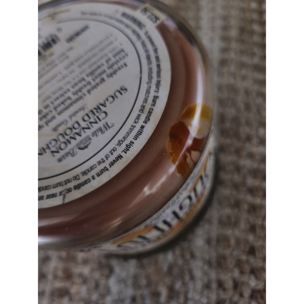 Cinnamon Sugared Doughnut - Bath and Body Works 3-wick Candle - Picture 5 of 5